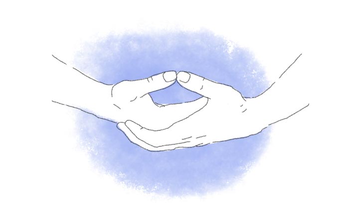 dhyani mudra signification