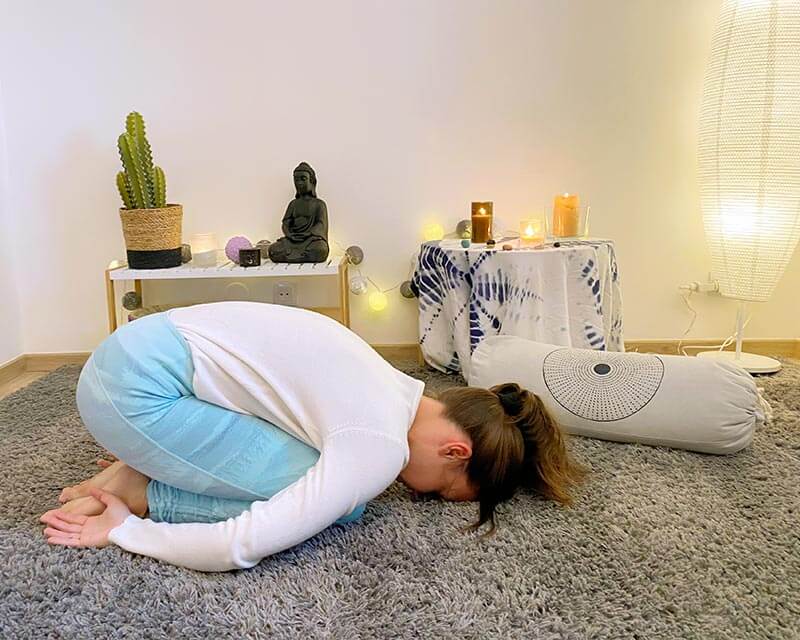 posture de yin yoga